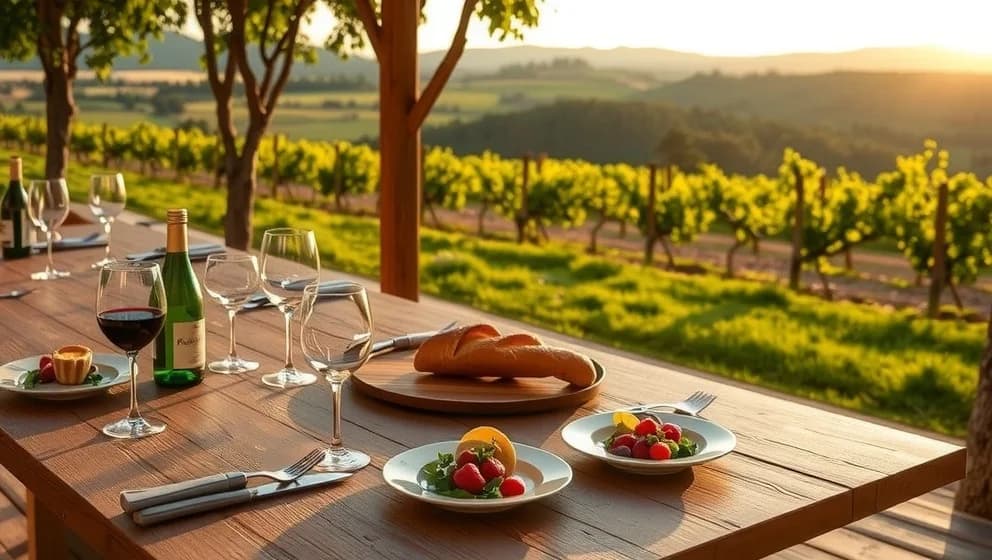 Vad erbjuder Flädie Mat & Vingård